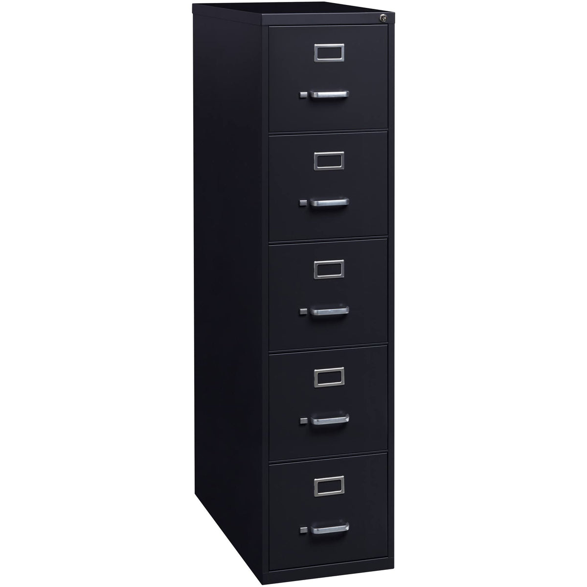 Black 5 Drawer Vertical File Cabinet A805883