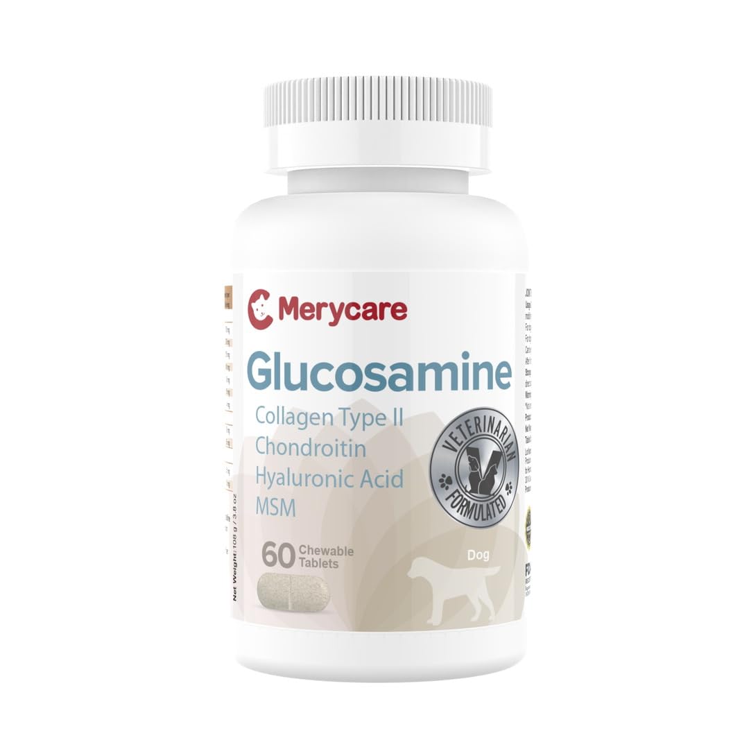 Chewable Glucosamine Tablets with Collagen Chondroitin MSM 60 Count X35417