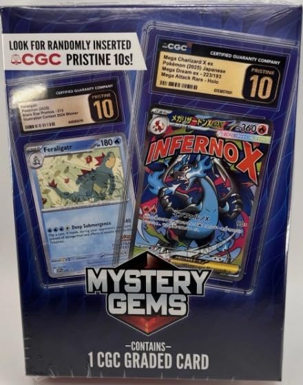 Pokemon Mystery Gems 1 CGC Graded Card Y2015