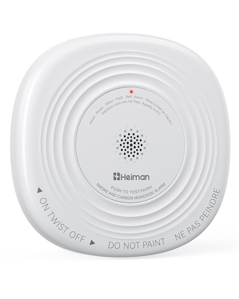 Smoke Detector Carbon Monoxide Detector Combo S9382