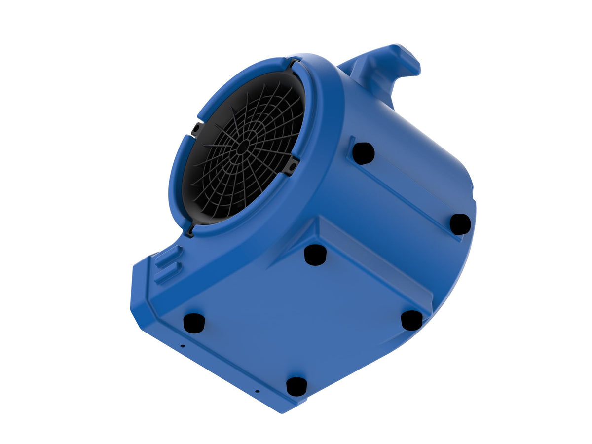 1/8 HP Air Mover Floor Fan, 2 Speeds, Blue O3904
