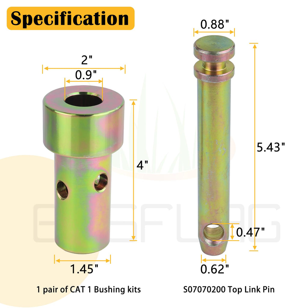 Cat 1 Quick Hitch Adapter L387966