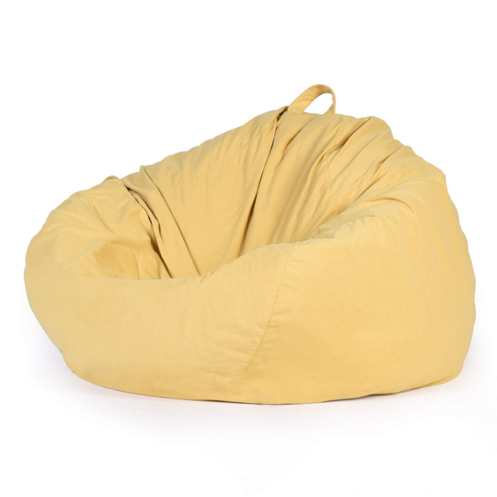 Yellow Large Bean Bag Chair Cover F315