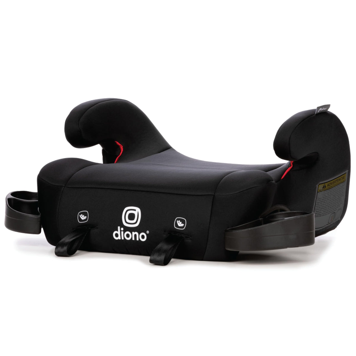 Black Backless Belt-Positioning Booster Seat B708