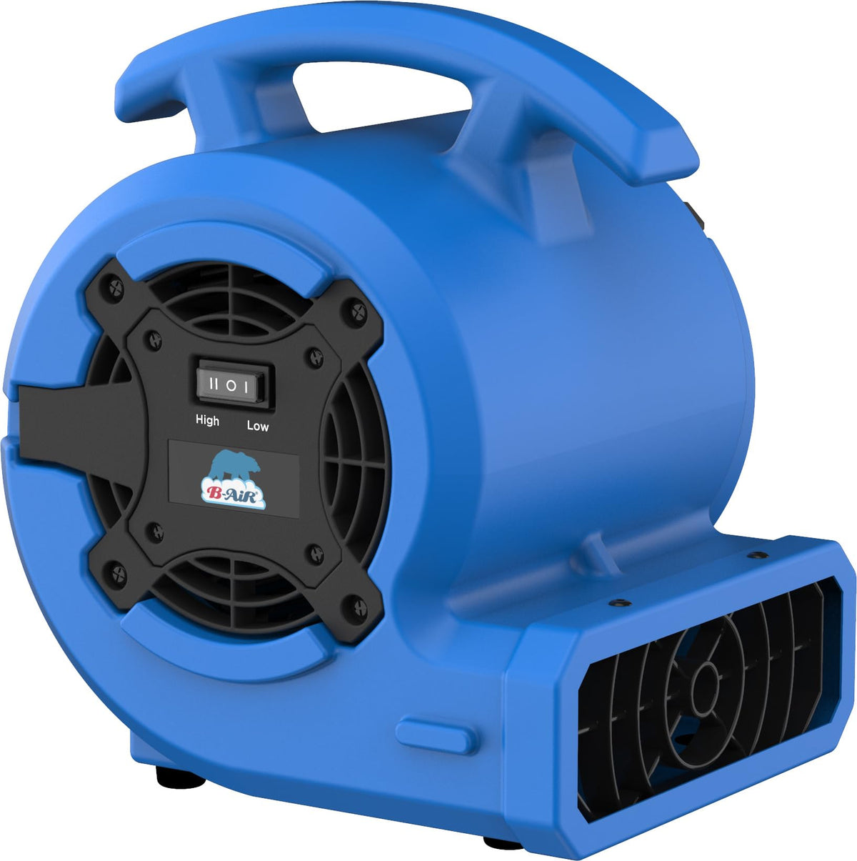 1/8 HP Air Mover Floor Fan, 2 Speeds, Blue O3904