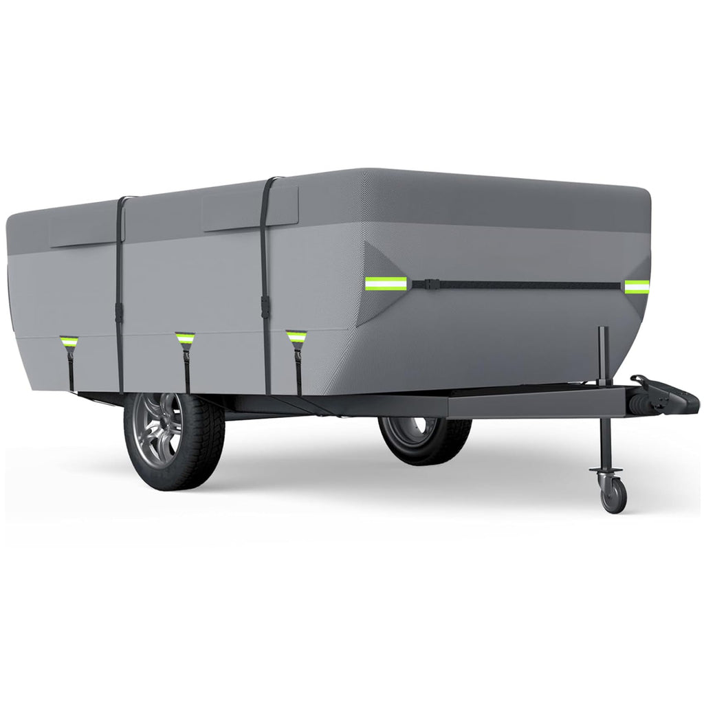 12'-14' 7 Layers Waterproof Breathable Pop Up Folding Camper Cover P585921