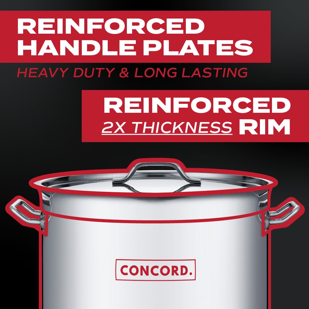 40 Quart Stainless Steel Stock Pot Z683