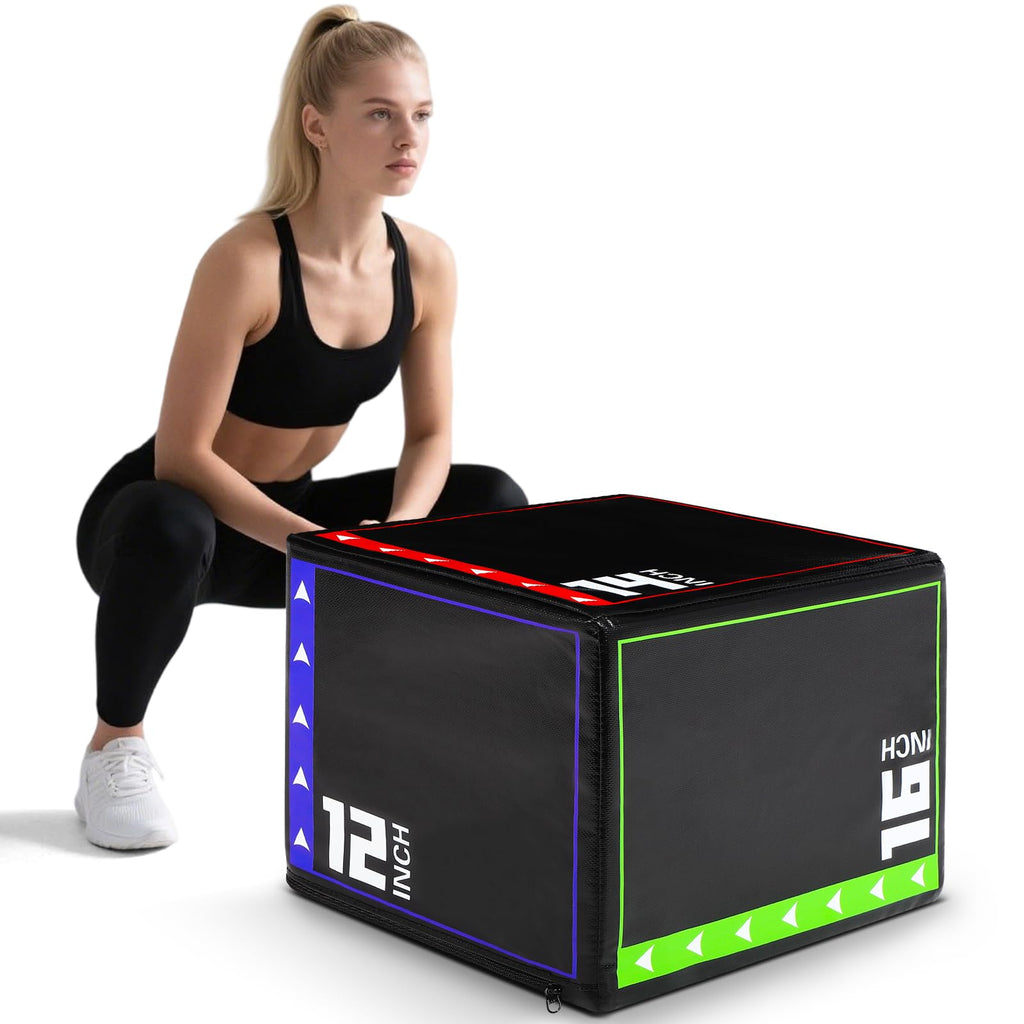 3 in 1 Foam Plyometric Jump Box T4370
