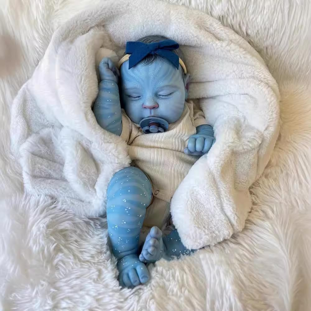 20 Inch Soft Body Vinyl Realistic Sleeping Newborn Baby Doll Z82049