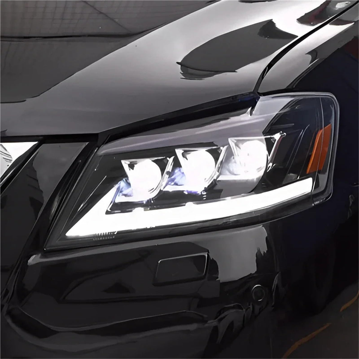 LED Headlight Assembly Projector Lens B5625