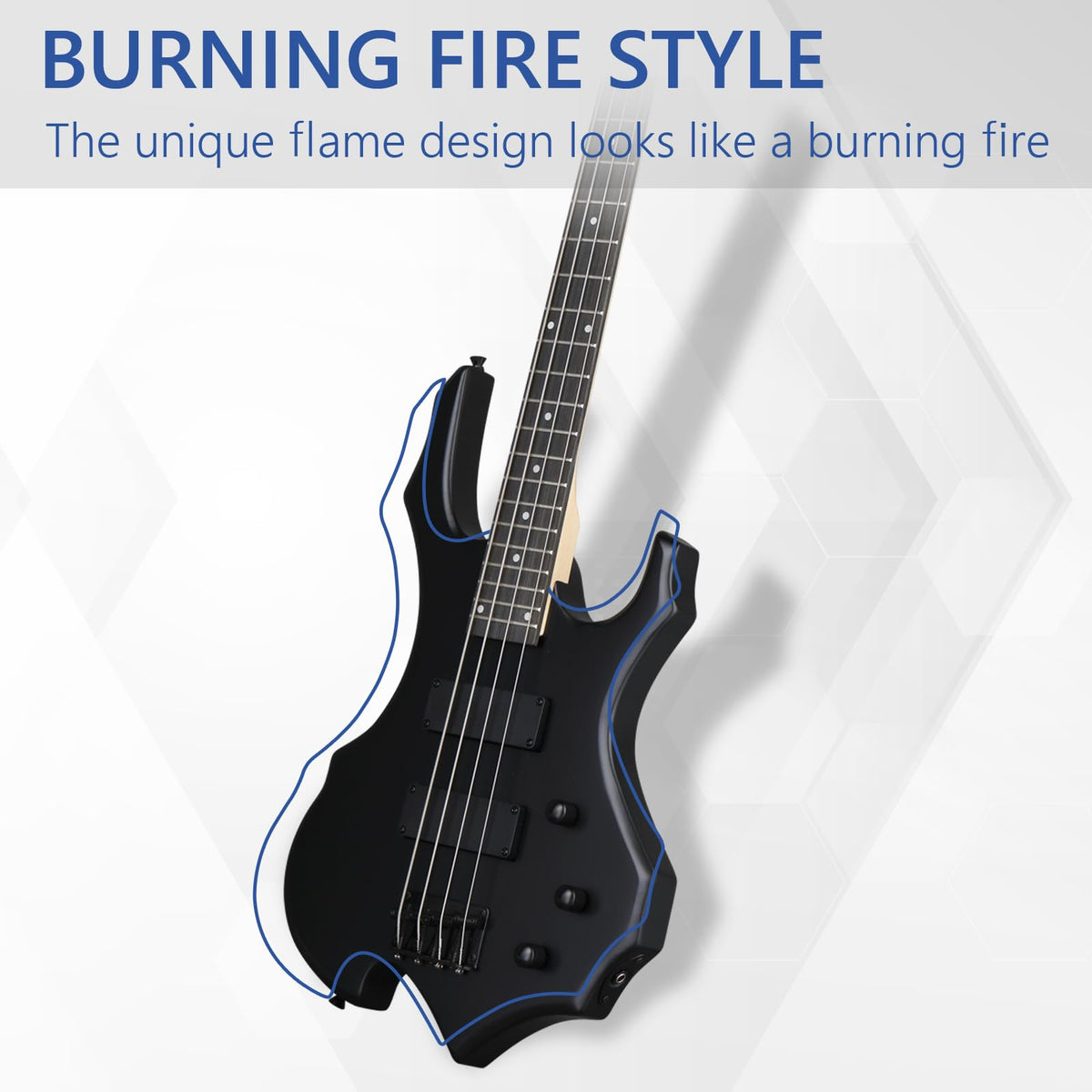 4 String Electric Bass Guitar Y507