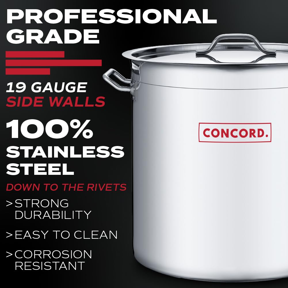 40 Quart Stainless Steel Stock Pot Z683