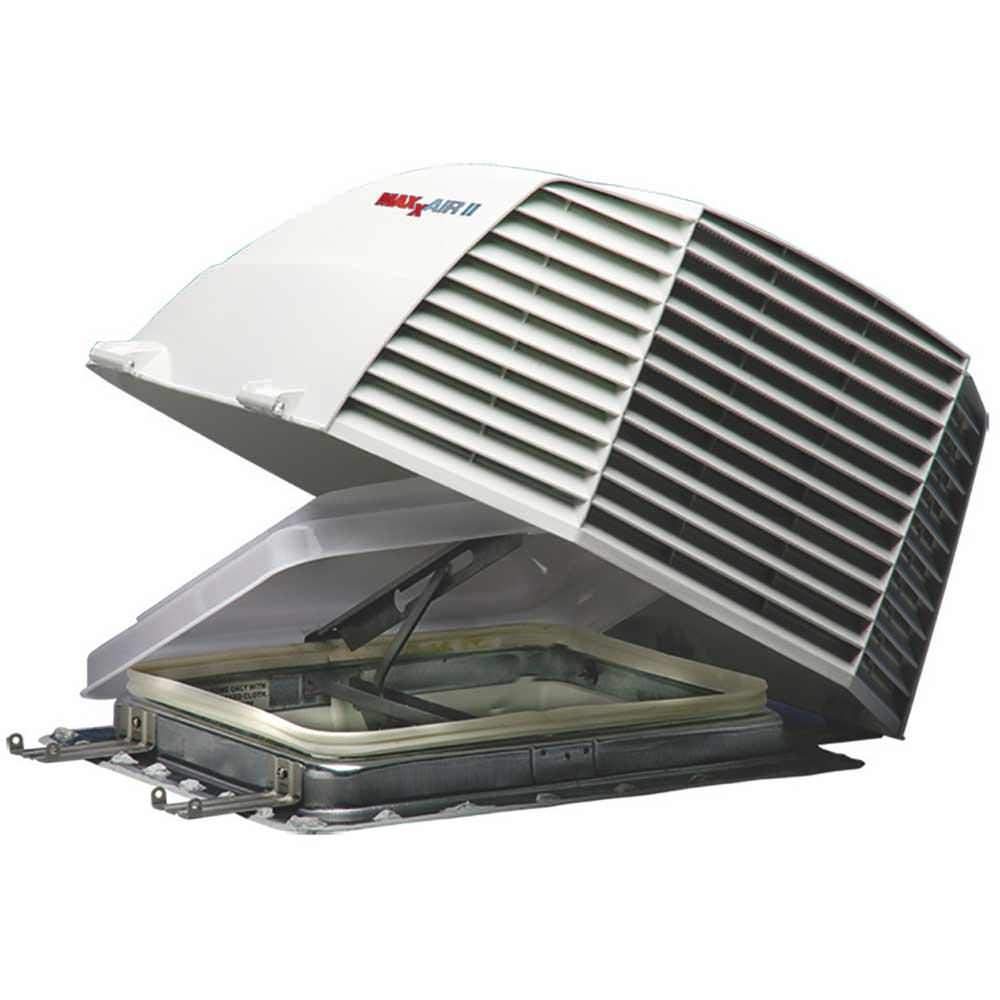 White RV Vent Cover with EZ Clip I859