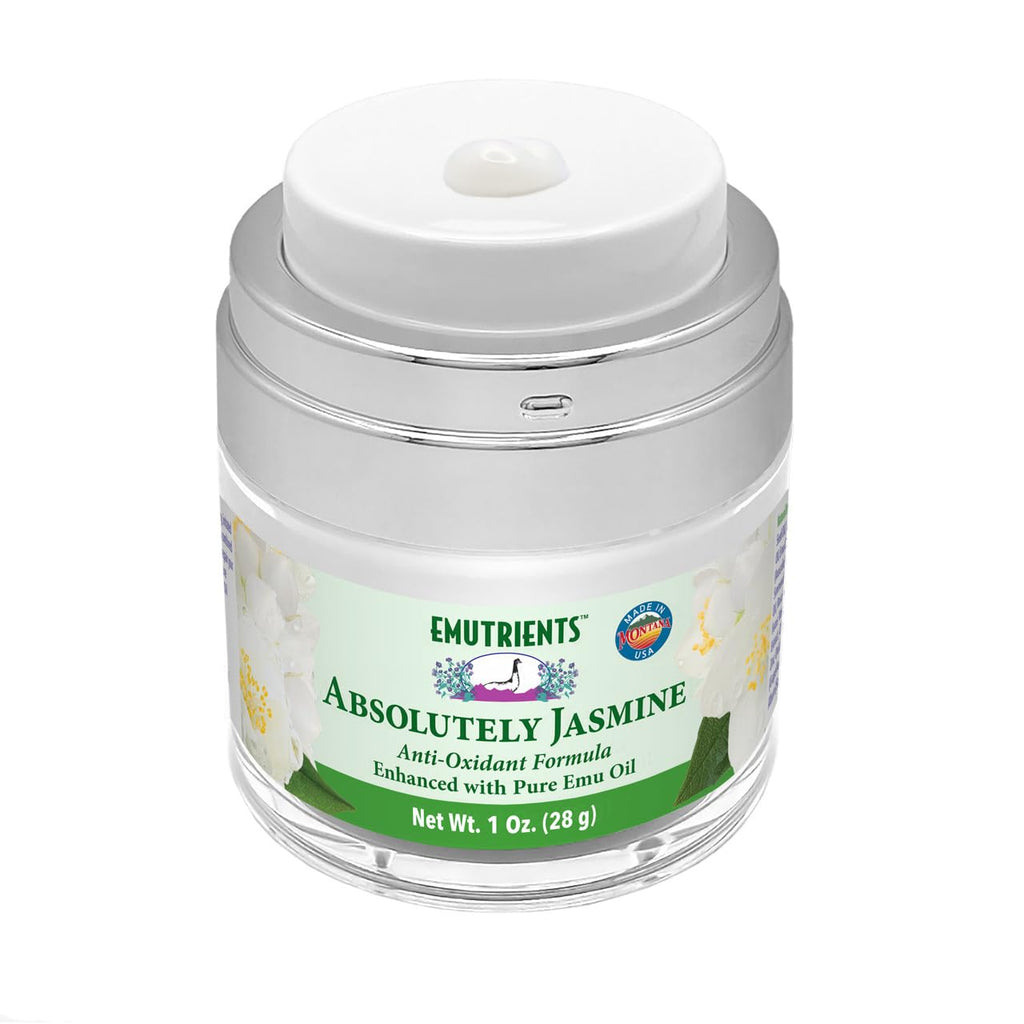 Jasmine Facial Cream 1 Ounce Jar with Emu Oil D913775