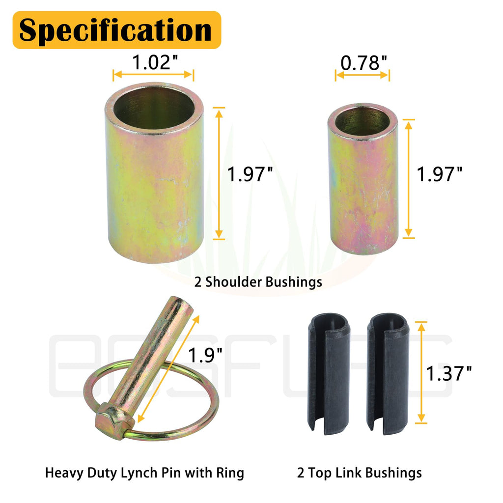 Cat 1 Quick Hitch Adapter L387966