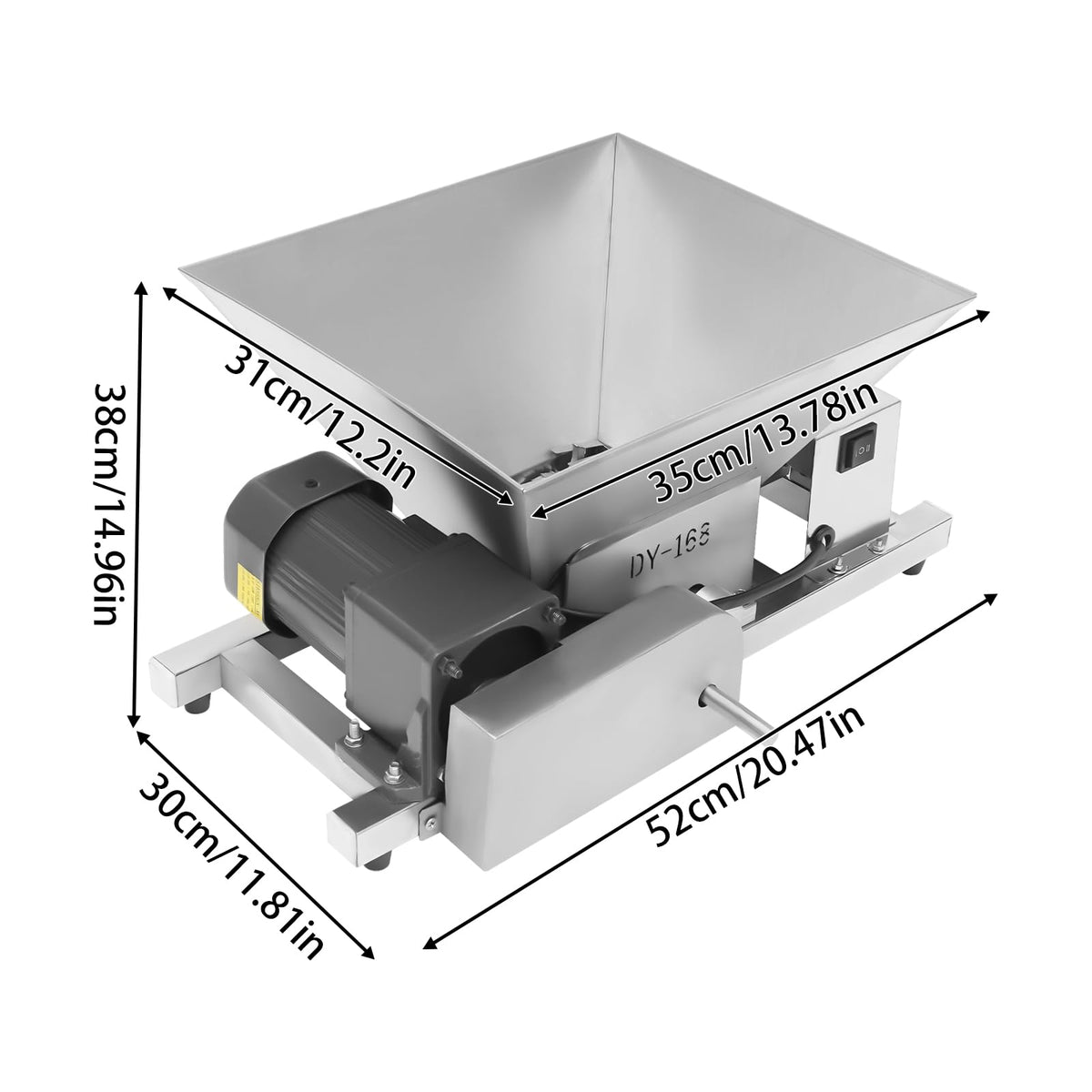 4L Stainless Steel Electric Fruit Grinding Machine R53790