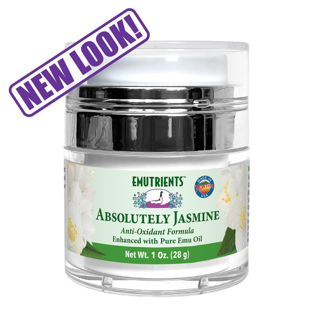 Jasmine Facial Cream 1 Ounce Jar with Emu Oil D913775