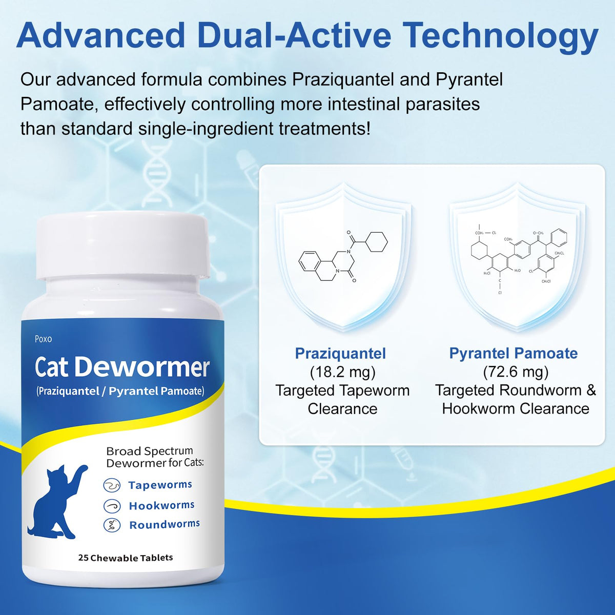 Dewormer Chewables for Cats and Kittens, 25 Chews R277