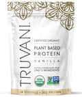 Organic Plant Based Protein Powder Vanilla 18 Servings J86621