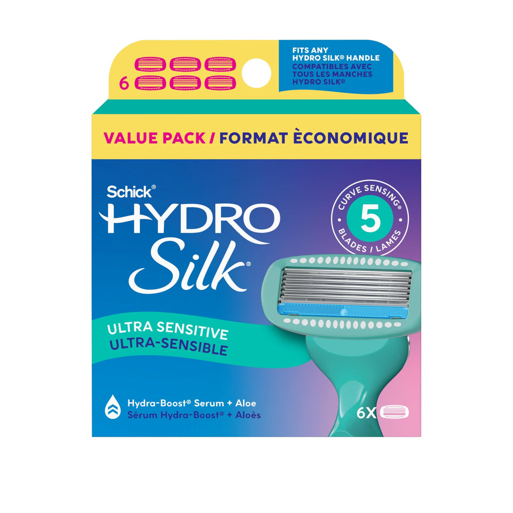 Sensitive Razor Blade Refills, 6 Count V8819