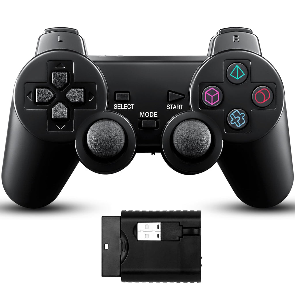 2 Pack Wireless Controller Gamepad F9665