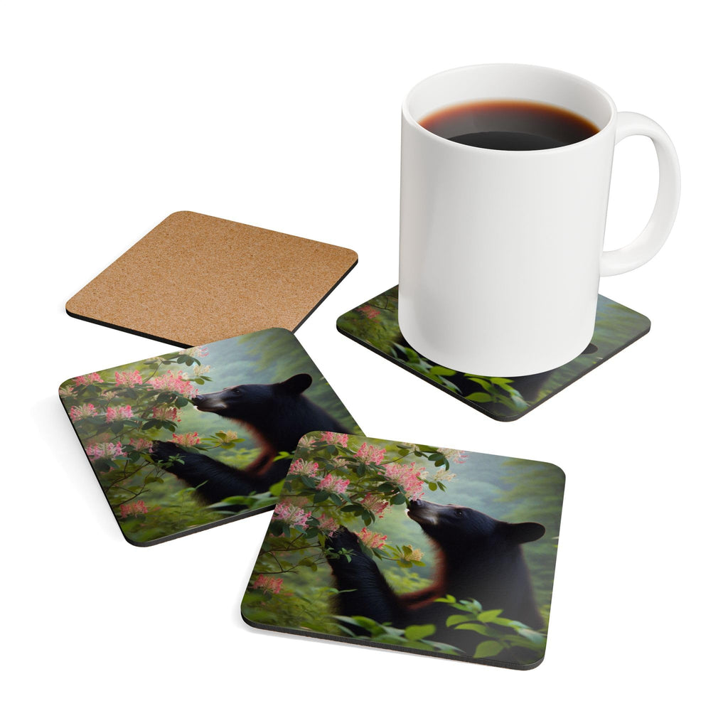 Black Bear Coasters Set of 4 U61244