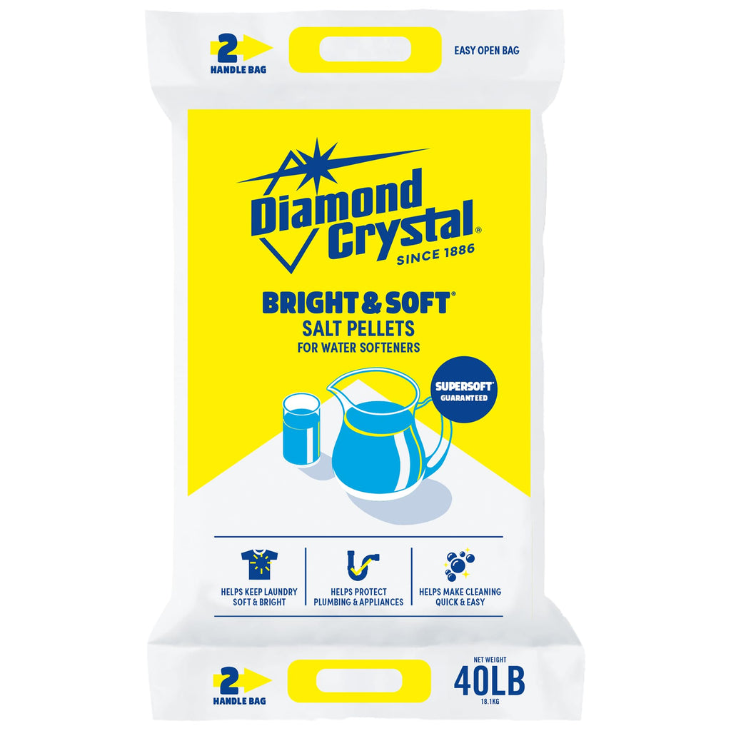 Water Softener Salt Pellets, 40 Pounds F983