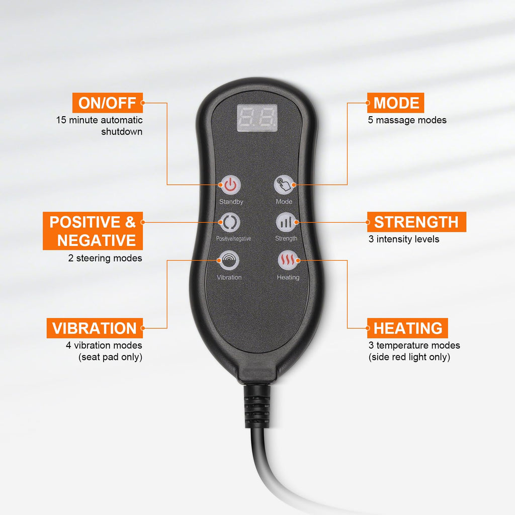 Shiatsu Neck Back Massager with Foot Massager H6593