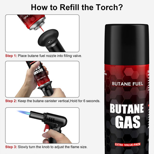 115 ML Butane Fuel Refill 3 Pack W661482