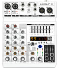 4-Channel Bluetooth Audio Mixer with XLR USB Interface G43991