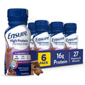 High Protein Milk Chocolate Nutrition Shake 16g Protein 8 fl oz 6 Pack R87907