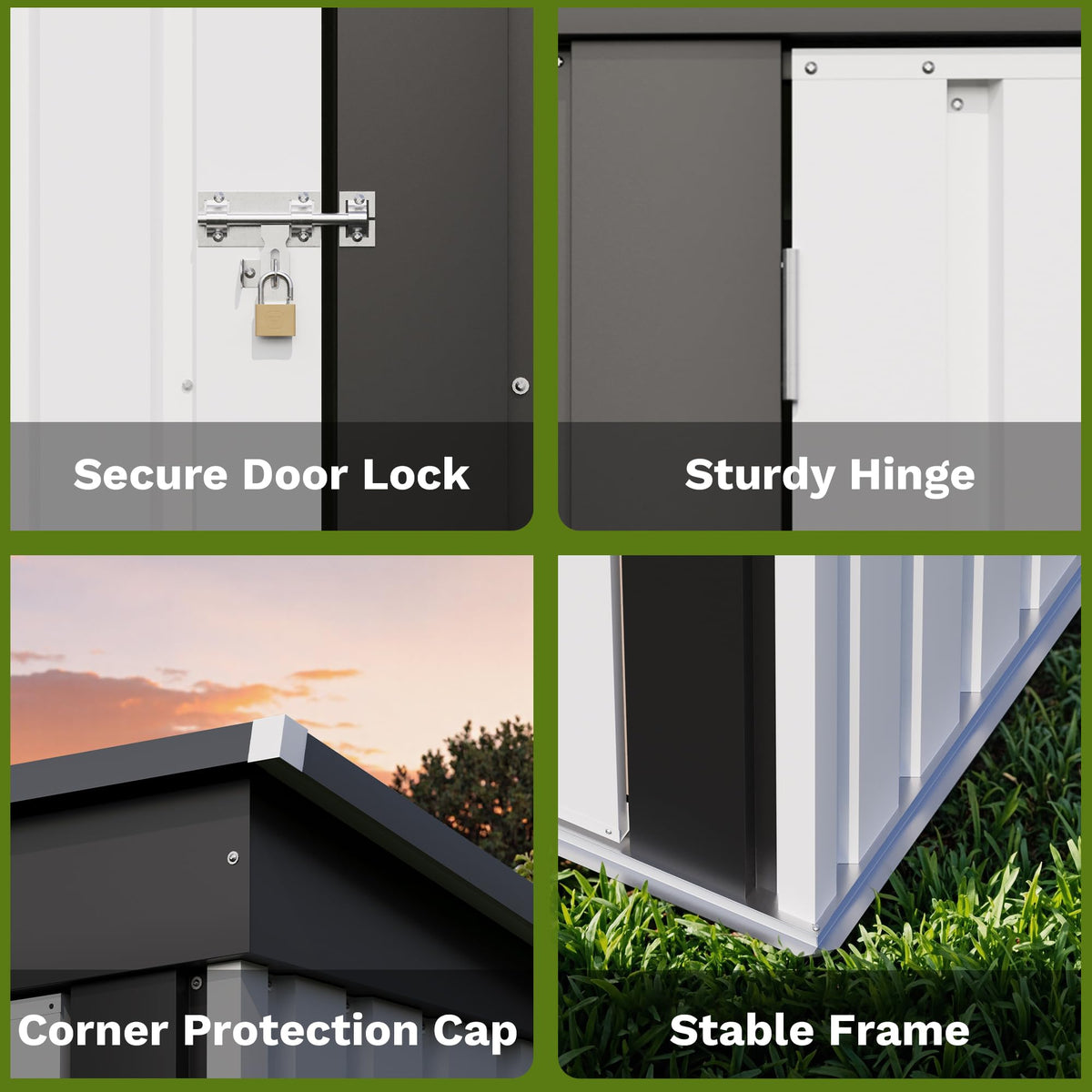 5x3 FT Outdoor Storage Shed K247941