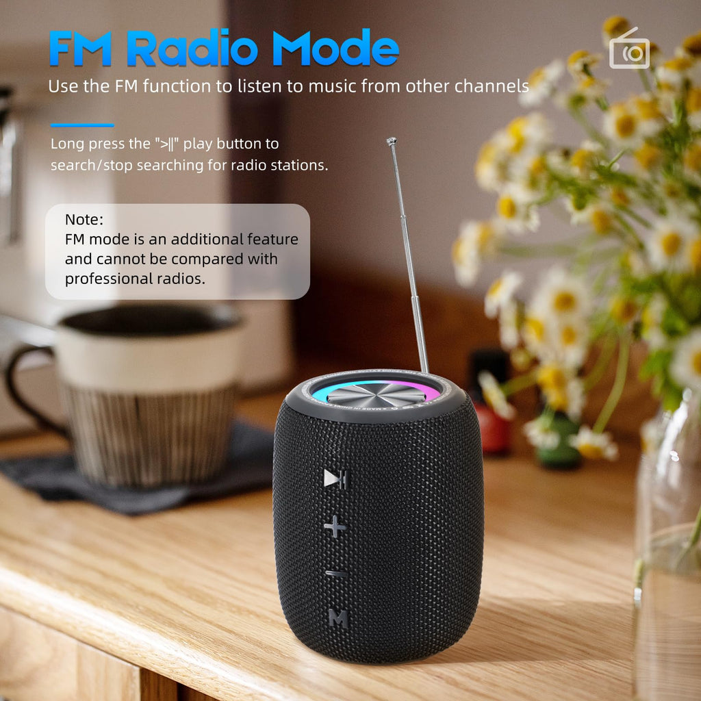 20W IPX6 Waterproof Portable Bluetooth Speaker D382