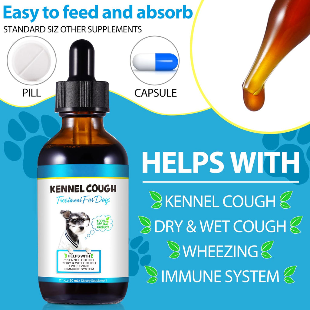 Kennel Cough Herbal Drops 2.02 Fl.oz / 60 ml O5816
