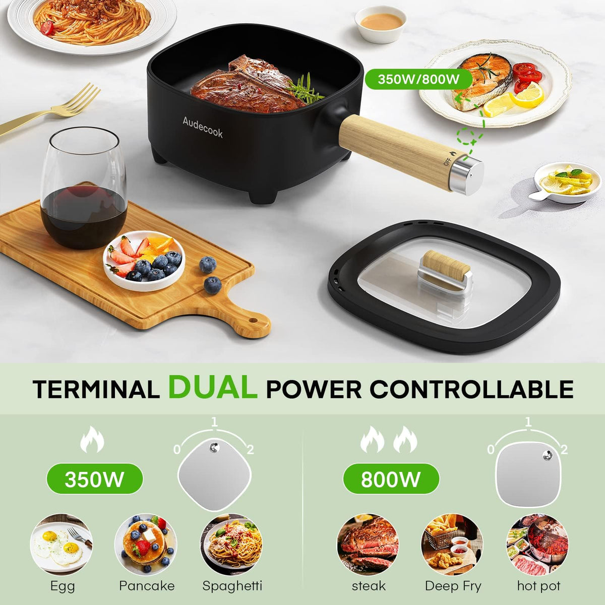 2L Non-Stick Electric Hot Pot E689