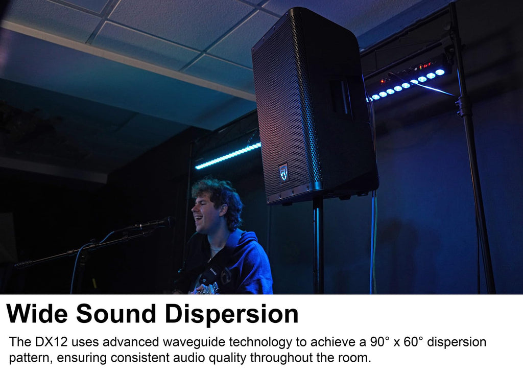 12" Powered DJ PA Speaker with Stand B5633