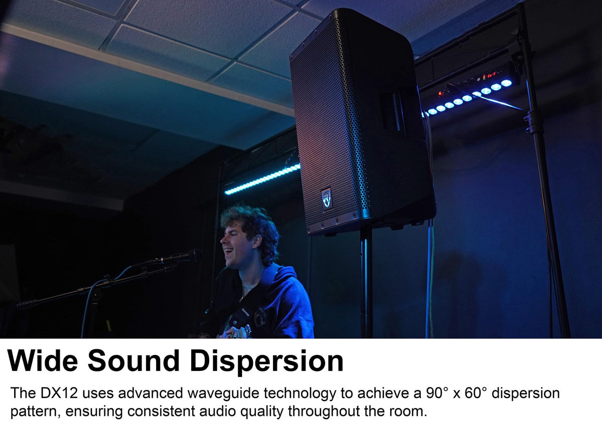 12" Powered DJ PA Speaker with Stand B5633