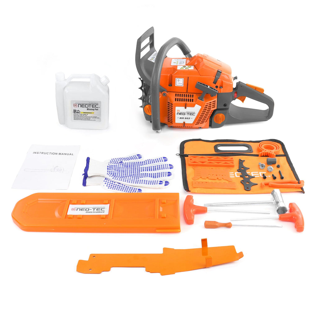 65cc Gas Chainsaw with 24 Inch Bar and Chain H6073
