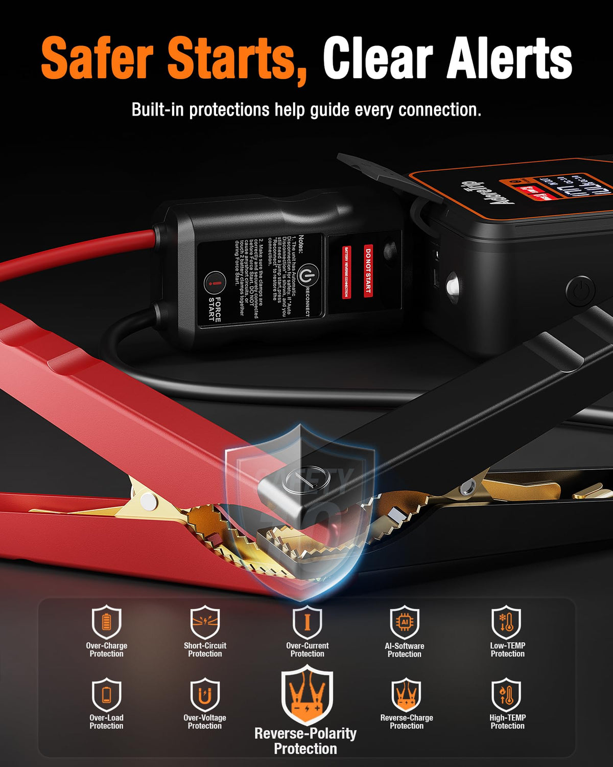 Portable 12v Car Jumper Starter Y608