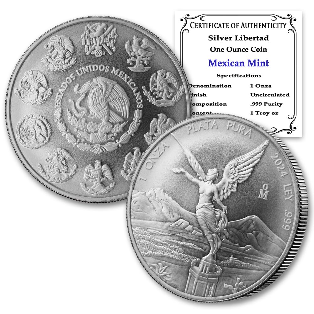1 oz Mexican Silver Libertad Coin U86353