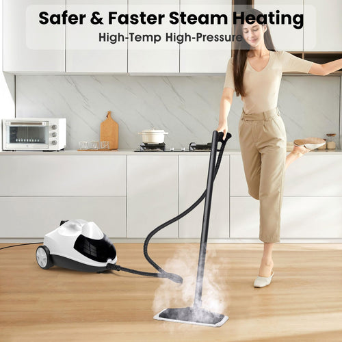 1.5L 6-in-1 Steam Cleaner with 8 Accessories Z416