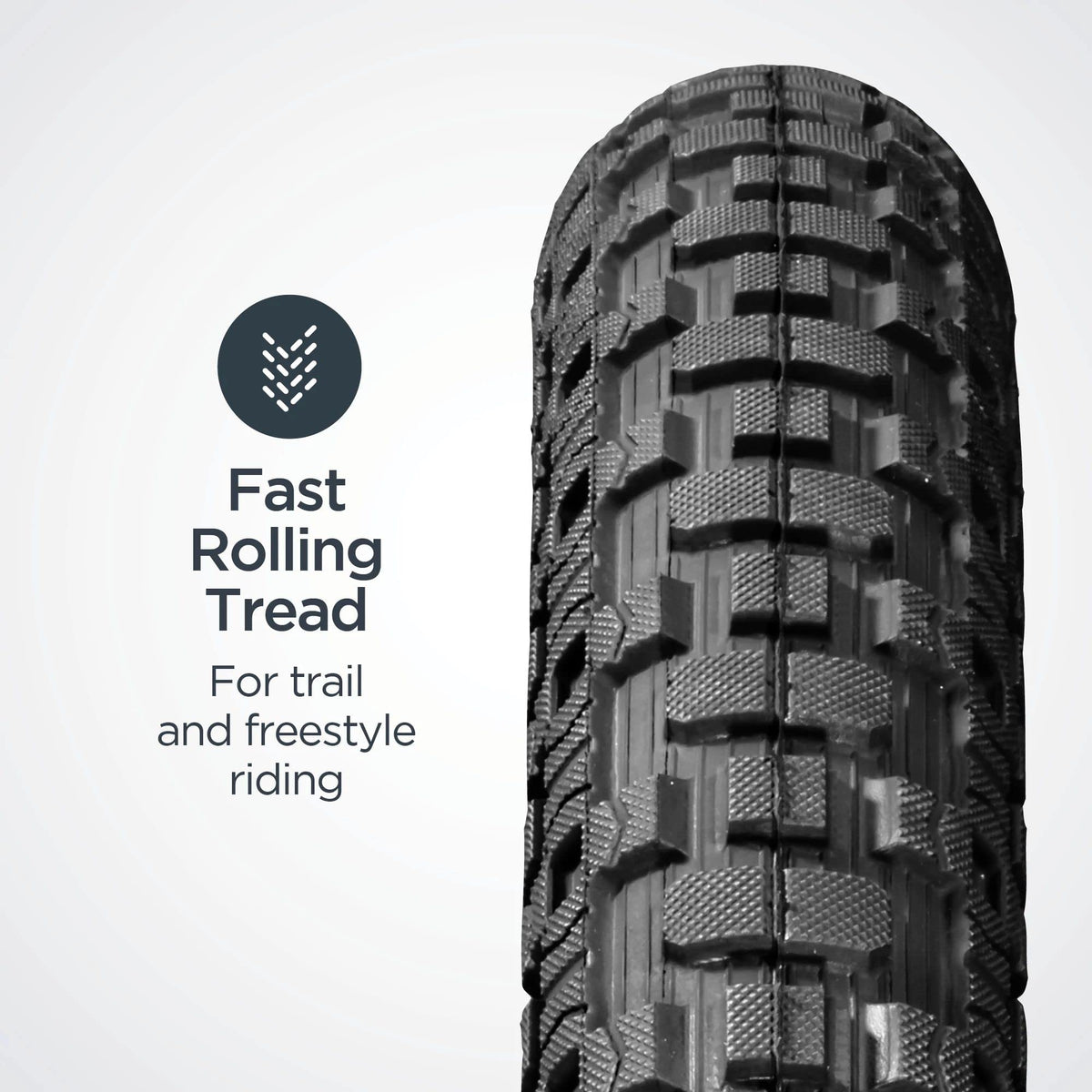Black 20 x 2.12-Inch Bike Tire U895