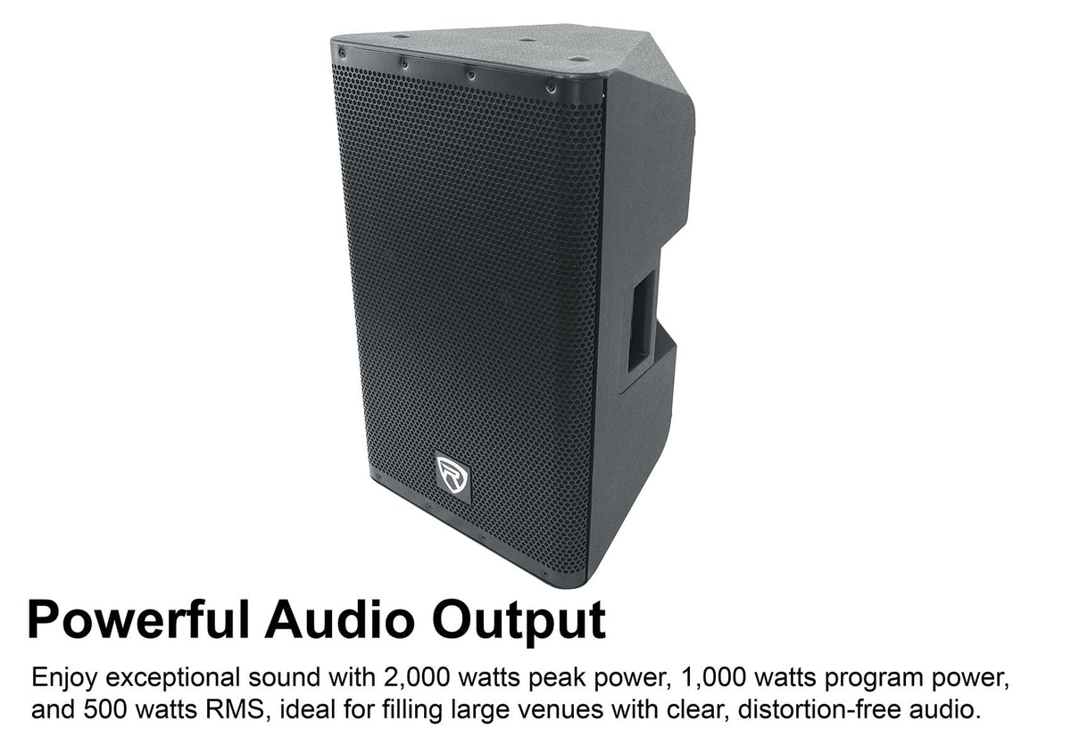 12" Powered DJ PA Speaker with Stand B5633