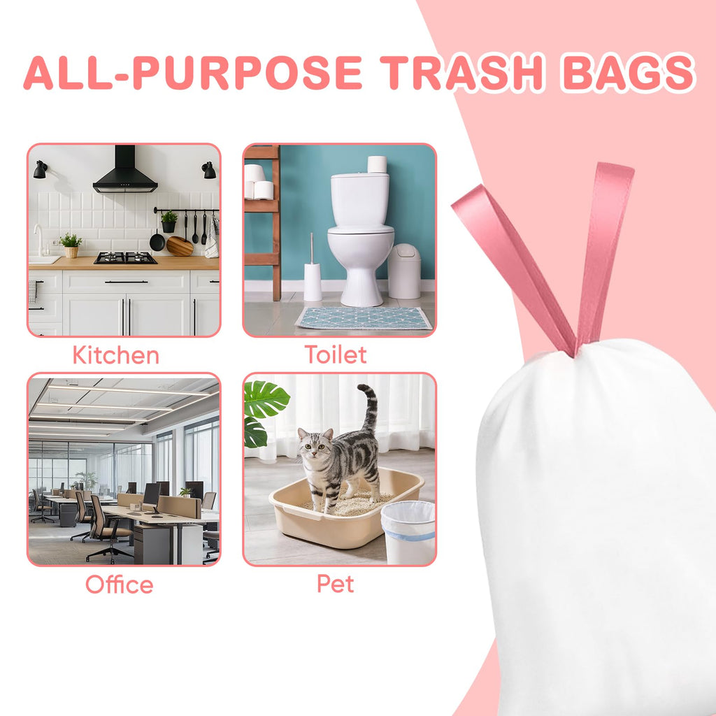 4 Gallon Scented Trash Bags with Drawstring A4418