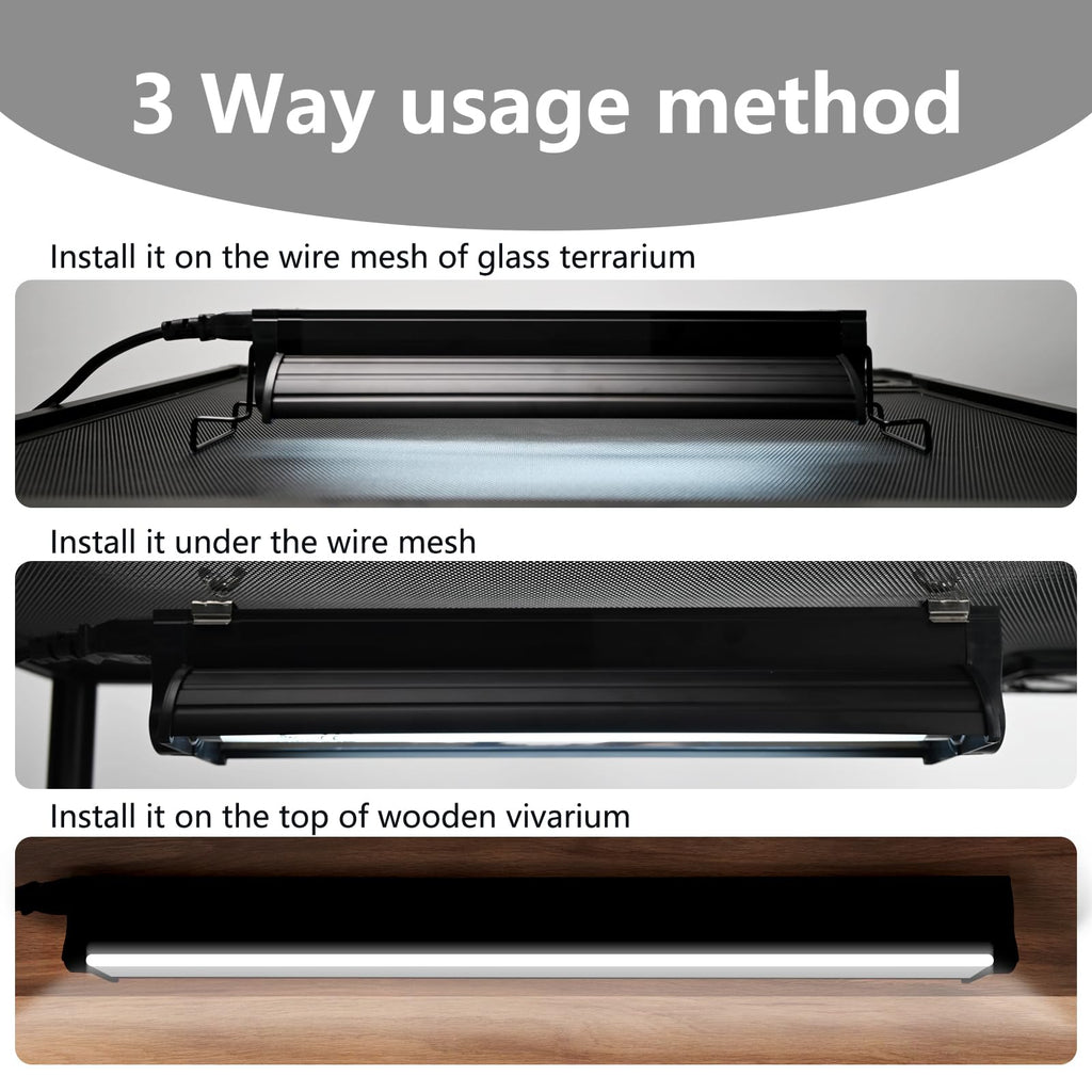 8W T5 UVB Lighting Combo Kit A2447