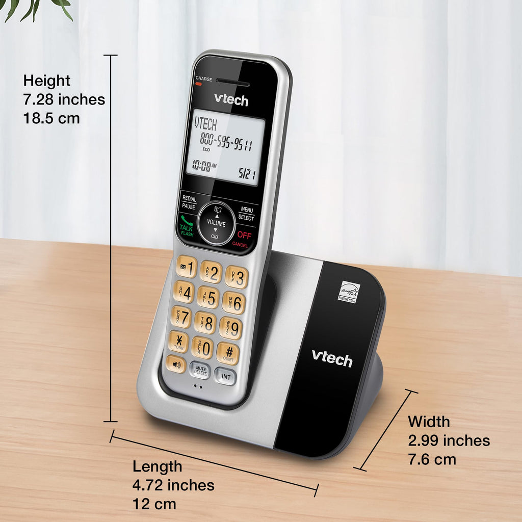 Cordless Phone System with Call Block E867061