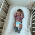 20 Inch Realistic Silicone Reborn Baby Doll Boy with Rooted Hair O1551