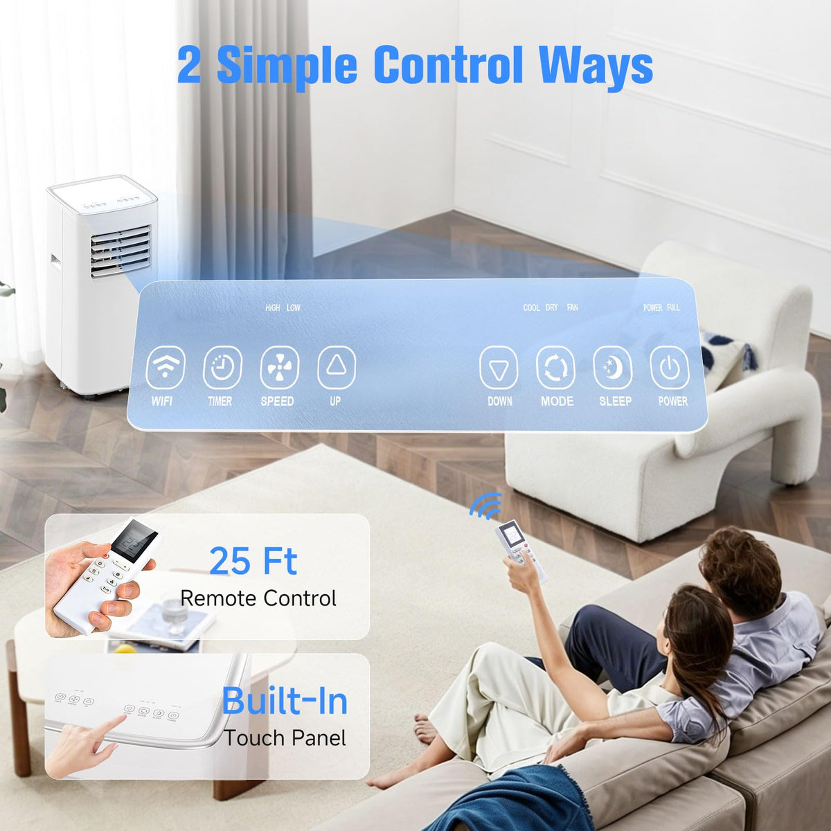 8500 BTU Portable Air Conditioner I82897