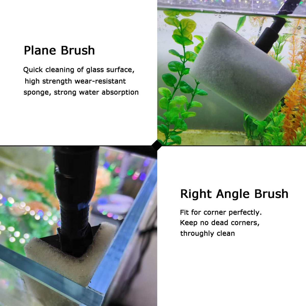 6 in 1 Fish Tank Cleaning Tools Aquarium Cleaner Set K732