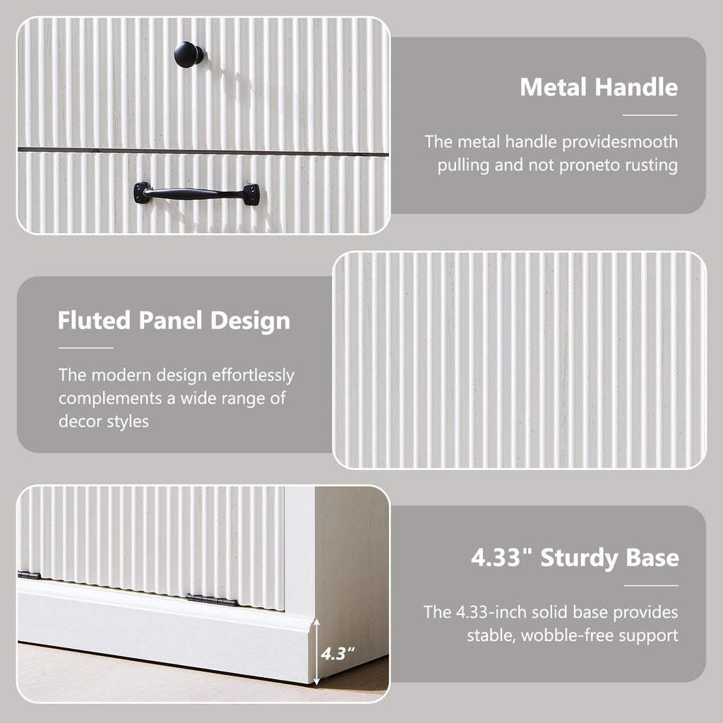 White Tilt Out Laundry Hamper Cabinet K76093